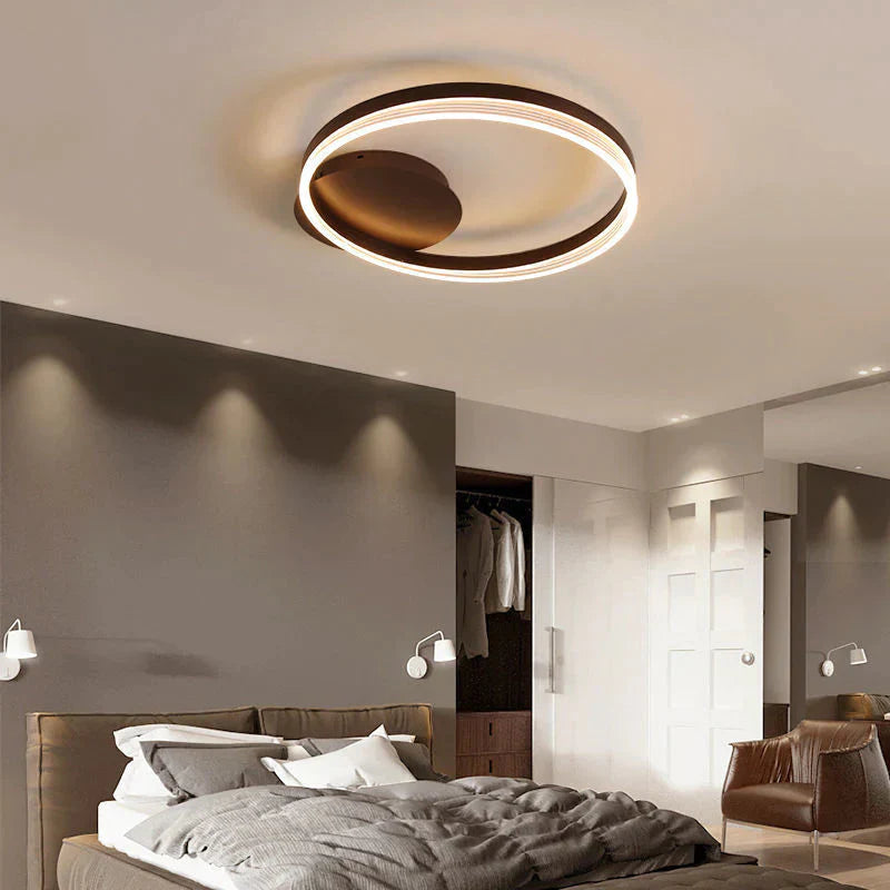 Light In The Bedroom Led Ceiling Lamp Simple Modern Creative Nordic Living Room Lamps Warm Natural