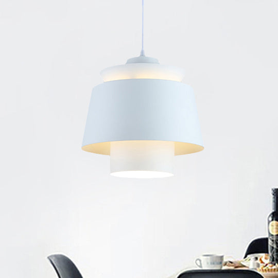 Enif - Modernist Style Tapered Hanging Light Fixture Metallic Pendant Lamp