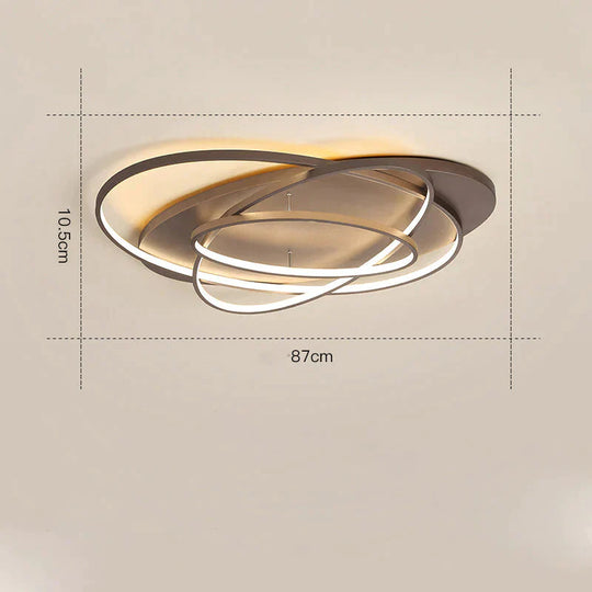 Living Room Lamp Personality Creative Led Ceiling Nordic Atmosphere Minimalist Lord Light In The