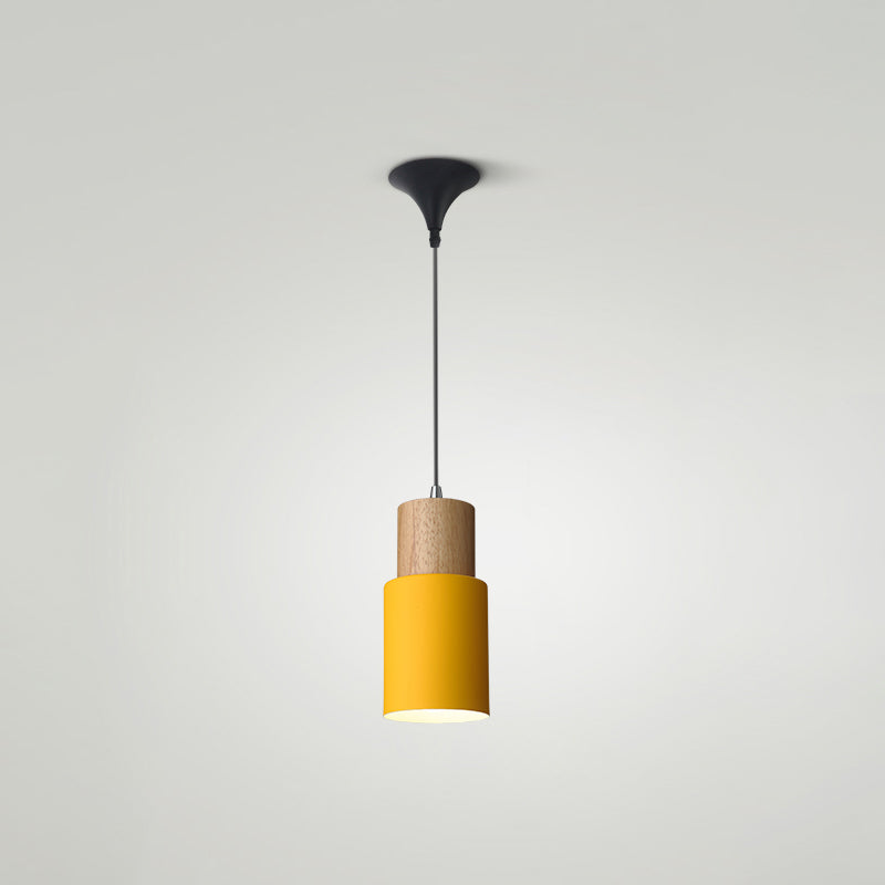 Molly - Nordic Pendant Light Modern & Simple Single For Restaurants Yellow / 4