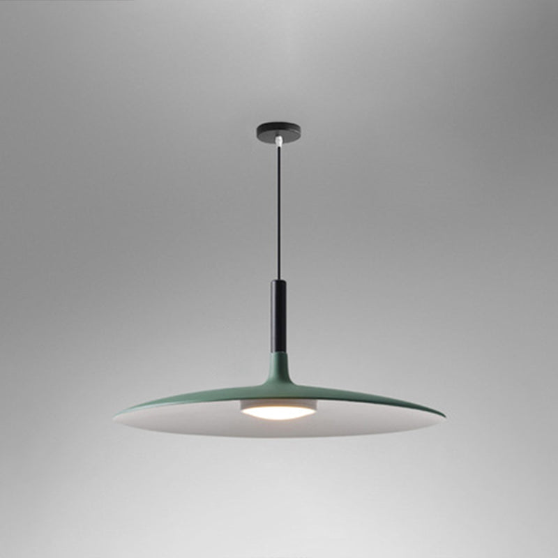Vera - Led Suspension Lamp Novelty Minimalist Metal Pendant Green / 14