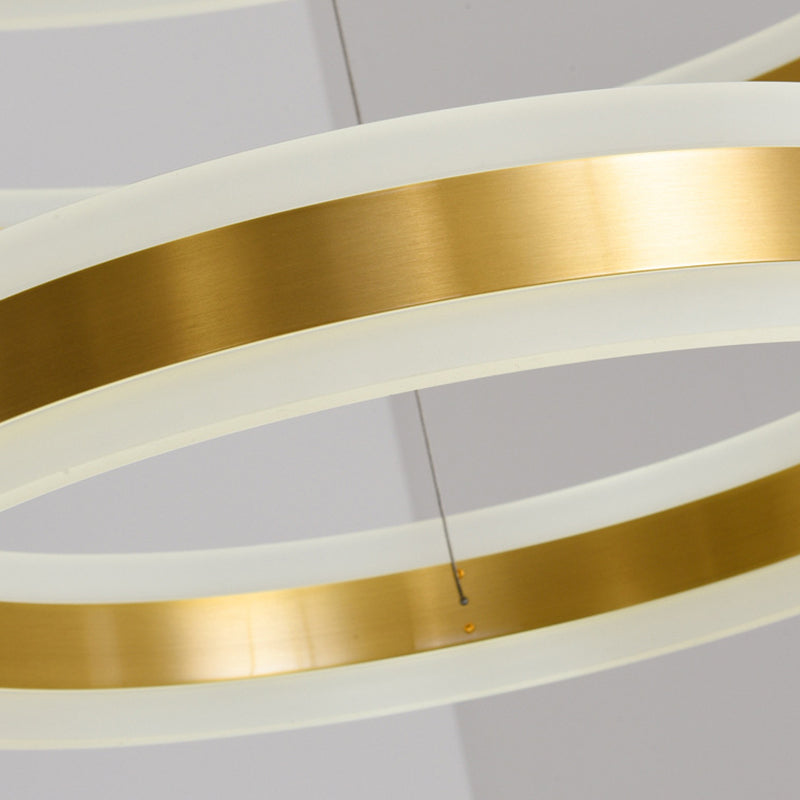 Rastaban - Ring - Shaped Led Chandelier: Modern Simplicity Design