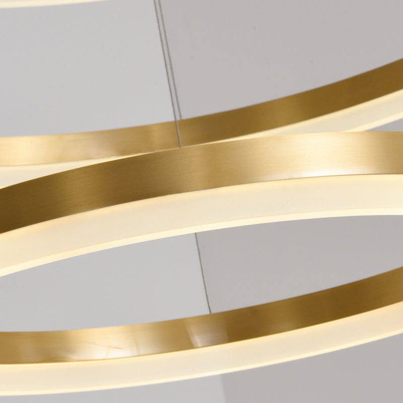 Rastaban - Ring - Shaped Led Chandelier: Modern Simplicity Design