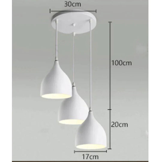 Modern Pendant Ceiling Lamps Dining Table Lustre Lights Loft Lamp Hanglamp Nordic Hanging Kitchen