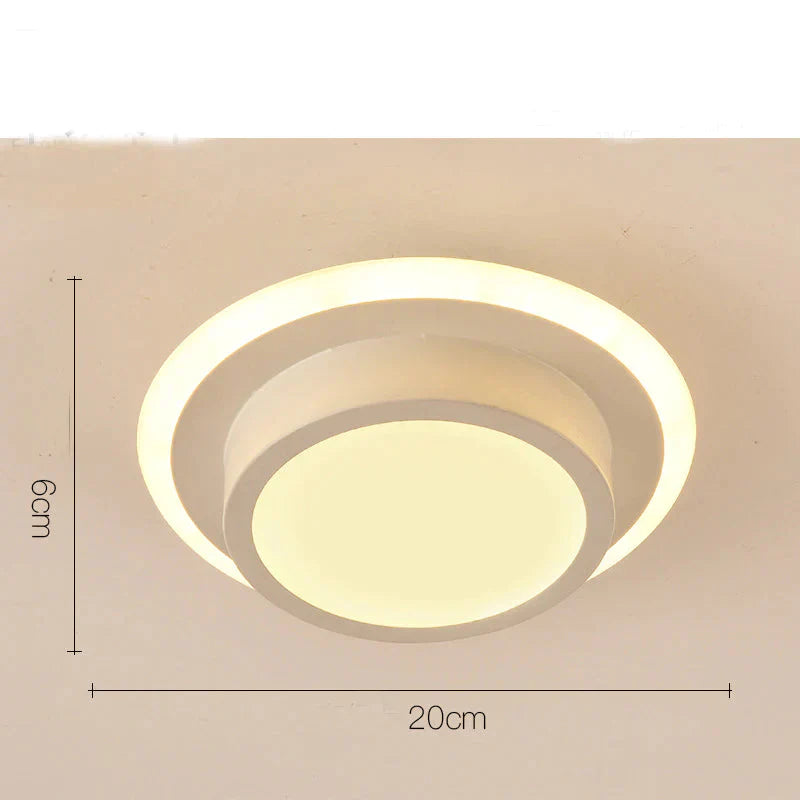 Acrylic Modern Led Ceiling Lights For Corridor Entrance Of Home Lamp Plafonnier Luminaria Lamparas