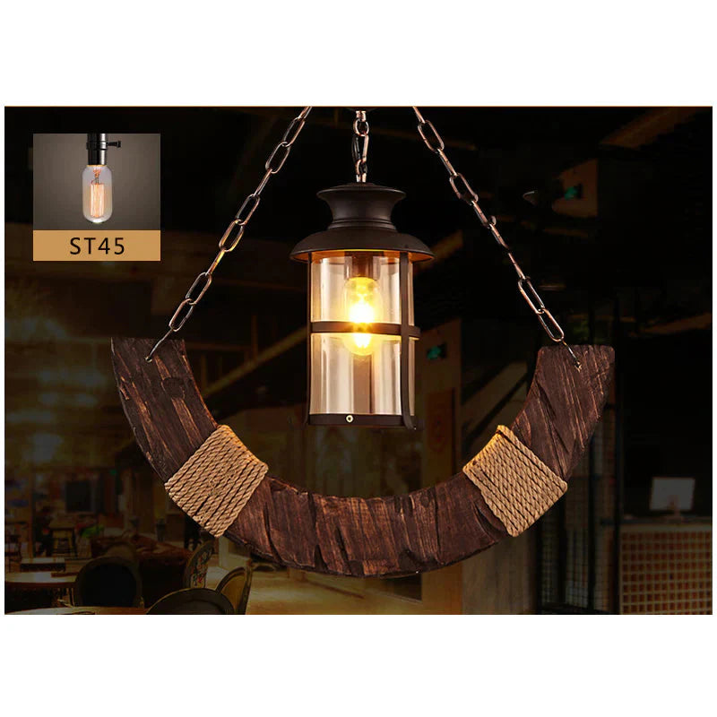 Industrial Style Country Restaurant Bar American Chandelier Pendant