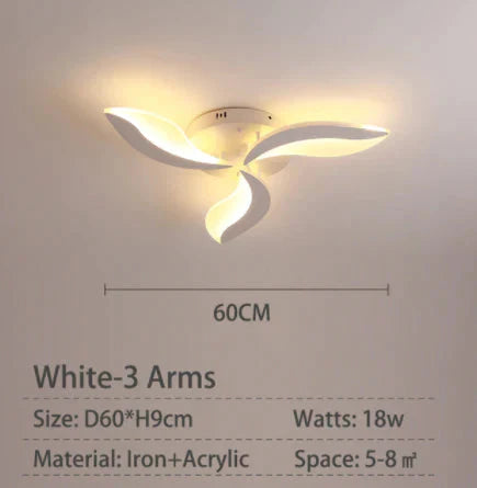 New Design Acrylic Modern Led Ceiling Lights For Living Study Room Bedroom Lampe Plafond Avize