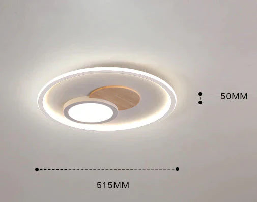 Led Nordic Fashion Creative Round Ceiling Lamp Ultra Thin