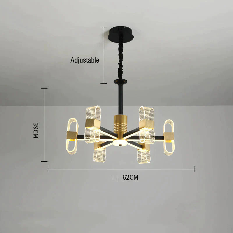 Nordic Chandeliers Use Light In The Bedroom Pendant