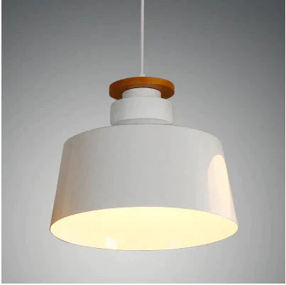 Nordic Color Candy Chandelier Modern Creative Bedroom Bedside Coffee Restaurant Solid Wood White