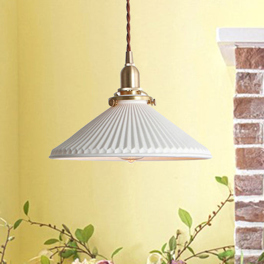 Federica - White Ceramics Pendant Light