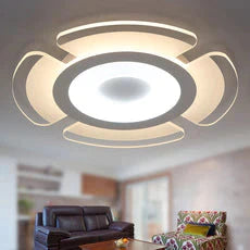 Led Ceiling Lamp Round Thin Light In The Bedroom Modern Simple Room Balcony Art Tunnel Living