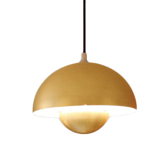 Emma - Nordic Hanging Ceiling Light For Dining Room Silver/Red/Yellow Metal