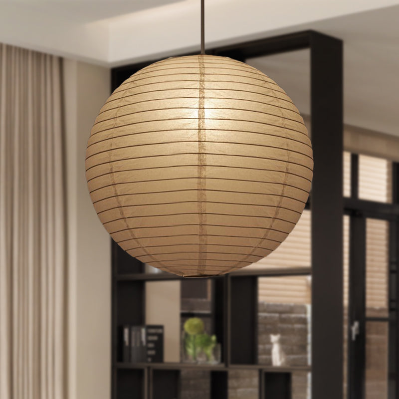 Zoe - Traditional White Lantern Suspension Pendant 1 Light Hanging