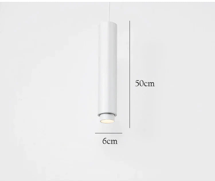 Spotlight Ed Adjustable Suspension Lamp Nordic Creative Chandelier White / L 50Cm Tri - Color Light