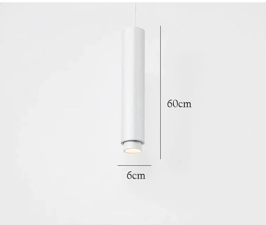 Spotlight Ed Adjustable Suspension Lamp Nordic Creative Chandelier White / L 60Cm Tri - Color Light