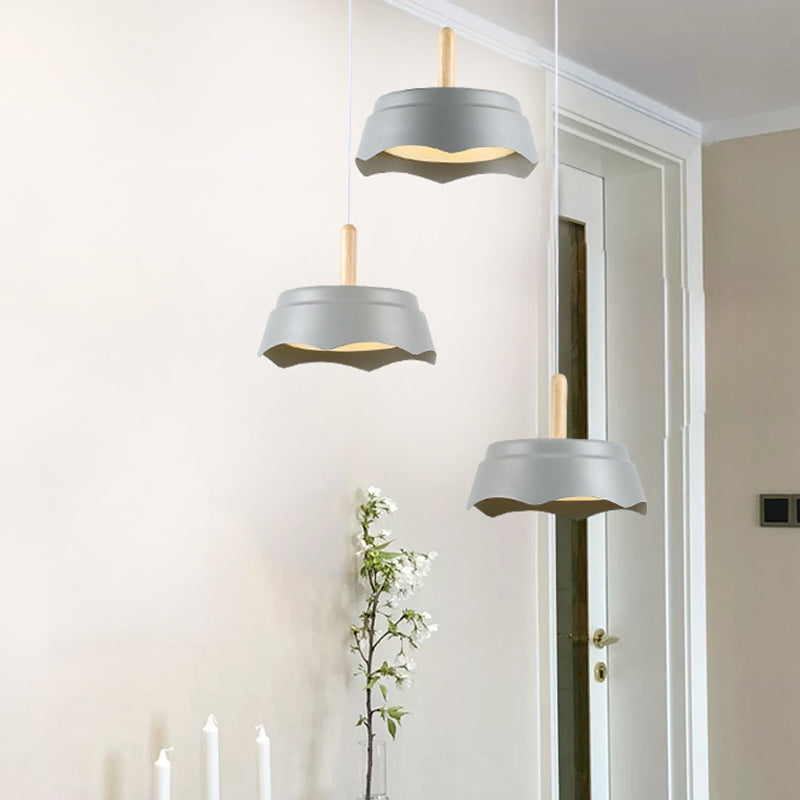 Al Thalimain - Modernism Hanging Ceiling Light - Drum Living Room Suspension Pendant