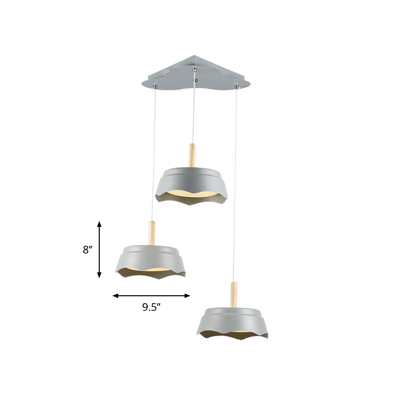 Al Thalimain - Modernism Hanging Ceiling Light - Drum Living Room Suspension Pendant