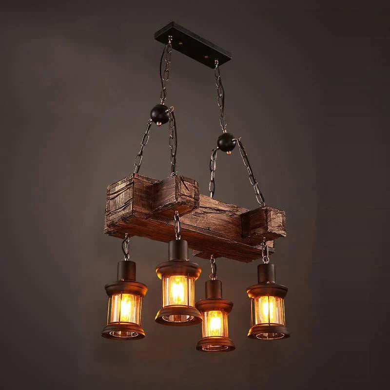 Industrial Style Country Restaurant Bar American Chandelier Pendant