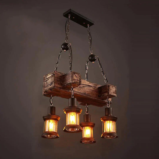 Industrial Style Country Restaurant Bar American Chandelier Pendant