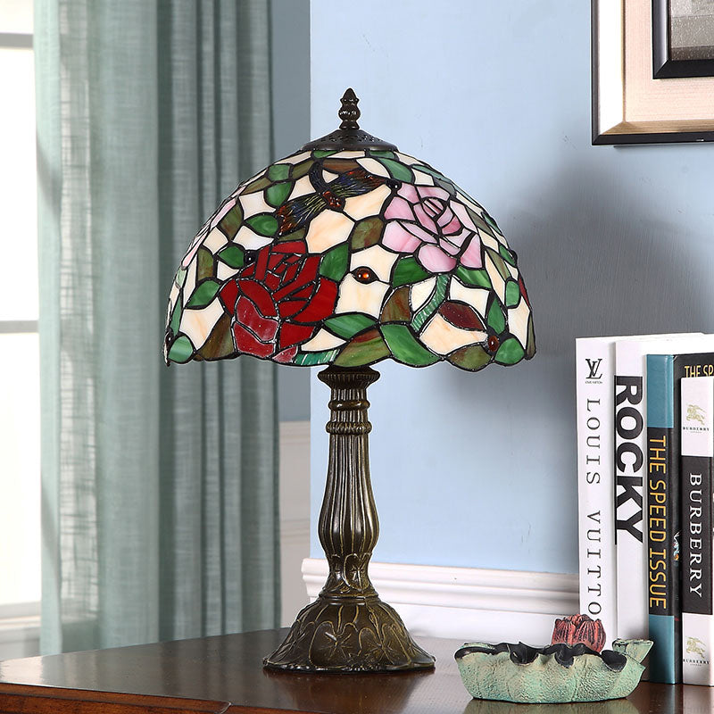 Stéphanie - Tiffany Style Table Lamp Bronze