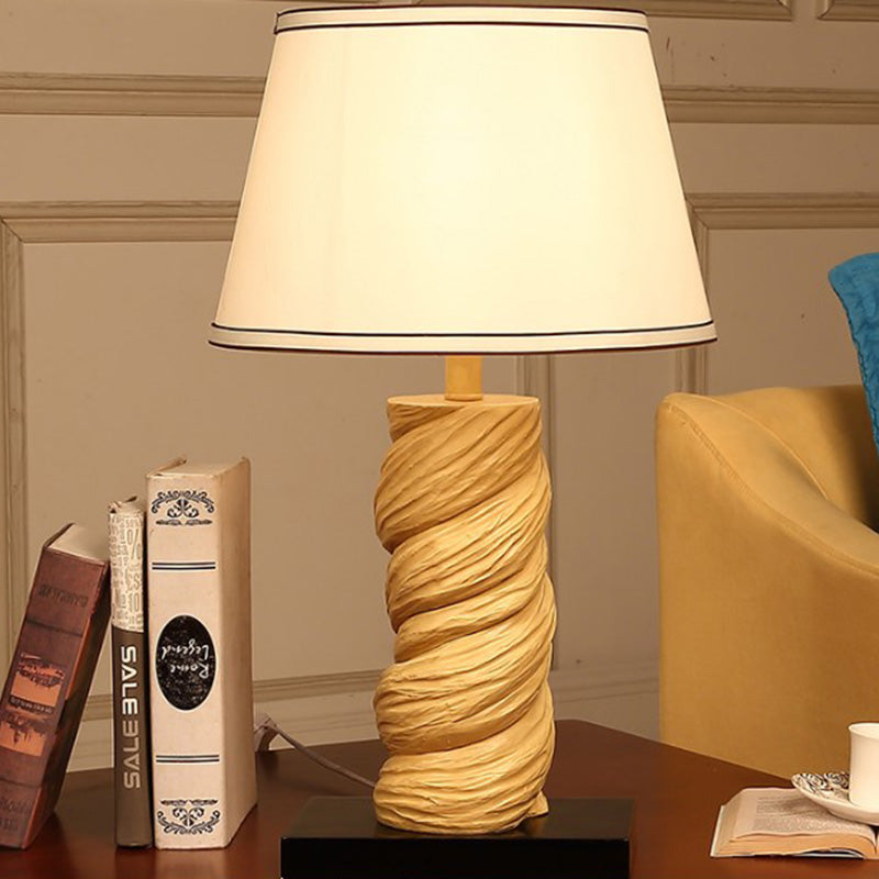 Monica - White/Brown Table Lamp White