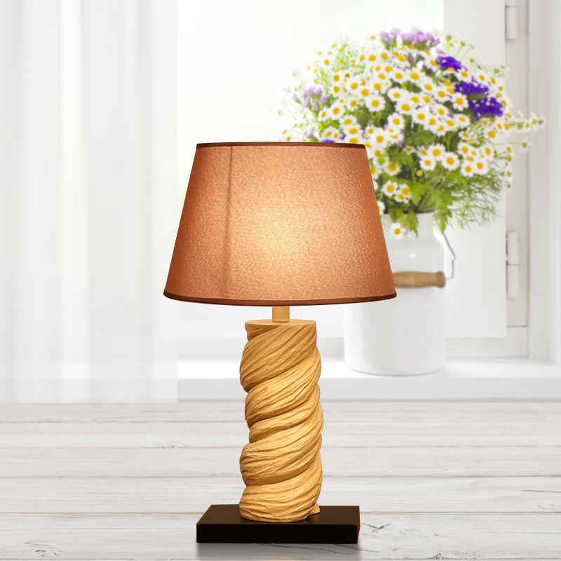 Monica - White/Brown Table Lamp