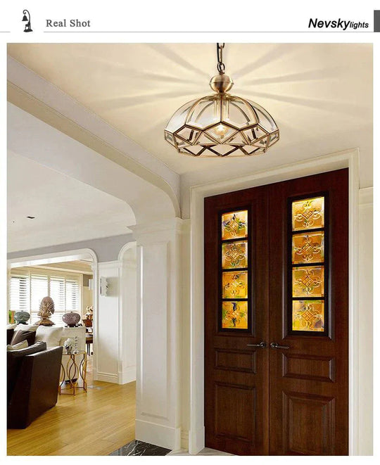 Glass Copper Plafonnier Led Ceiling Light Living Room Lights Lampy Sufitowe Lamp Lustre Lamparas De