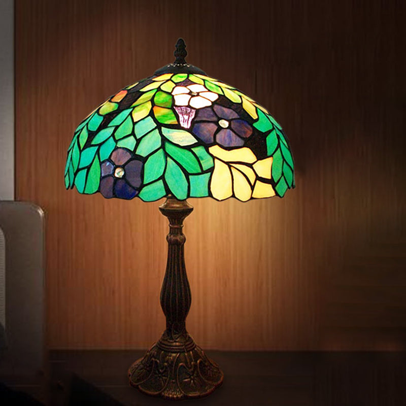 Juxta Crucem - Stained Glass Table Lamp Coffee