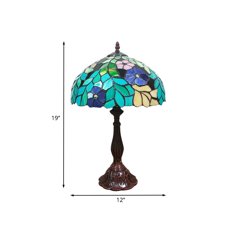Juxta Crucem - Stained Glass Table Lamp