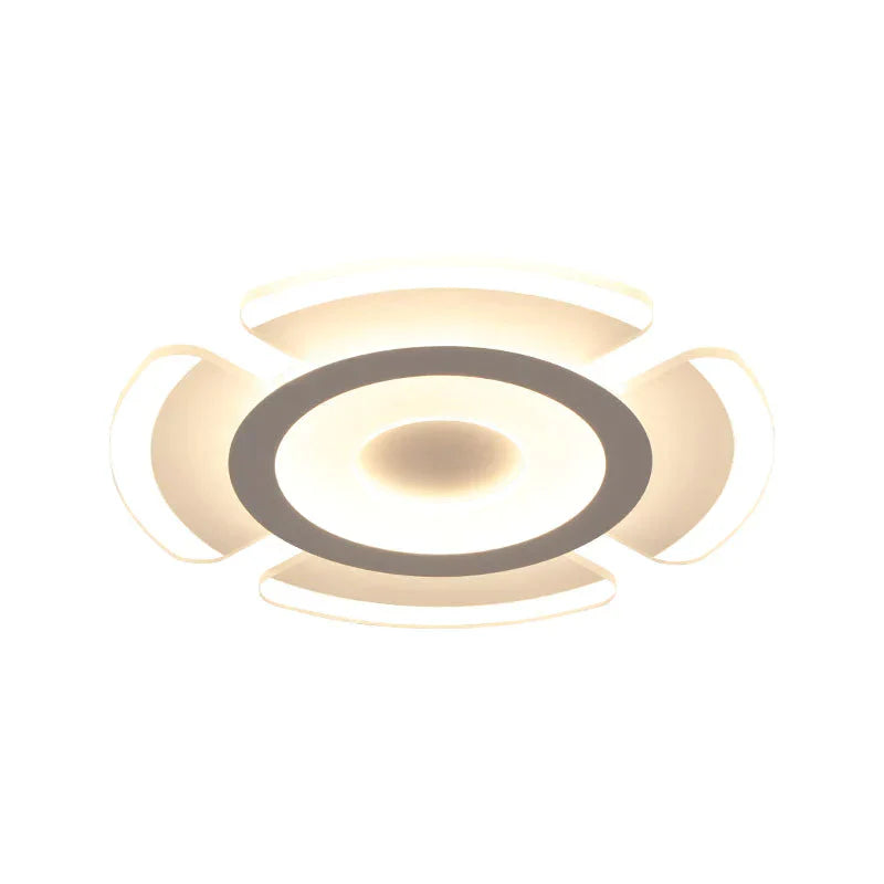 Led Ceiling Lamp Round Thin Light In The Bedroom Modern Simple Room Balcony Art Tunnel Living