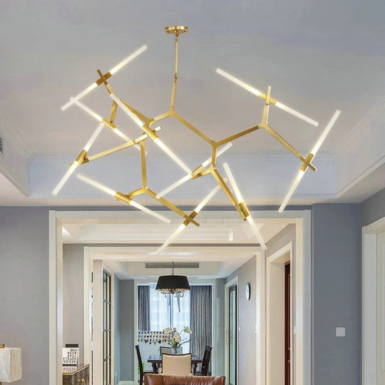 Modern Pendant Lights Design For Dining Room Kitchen Island Chandeliers Living Led Suspension