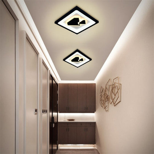 Led Ceiling Lights Nordic Circle Love Heart Kitchen Aisle Hallway Lamp Corridor Entrance Balcony