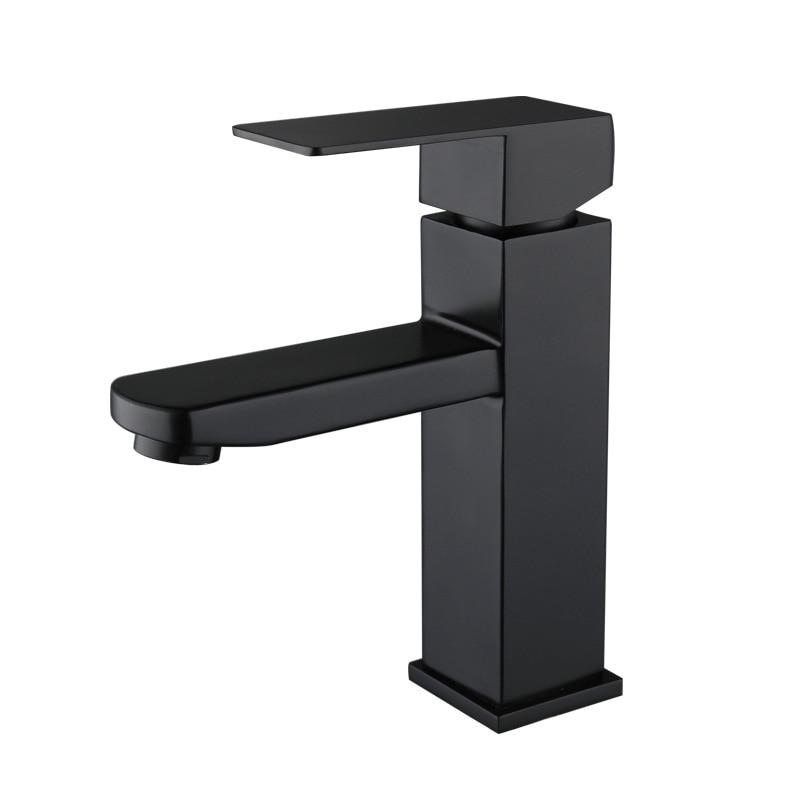 Hydrobliss - Brass Bathroom Basin Faucet Matte Black