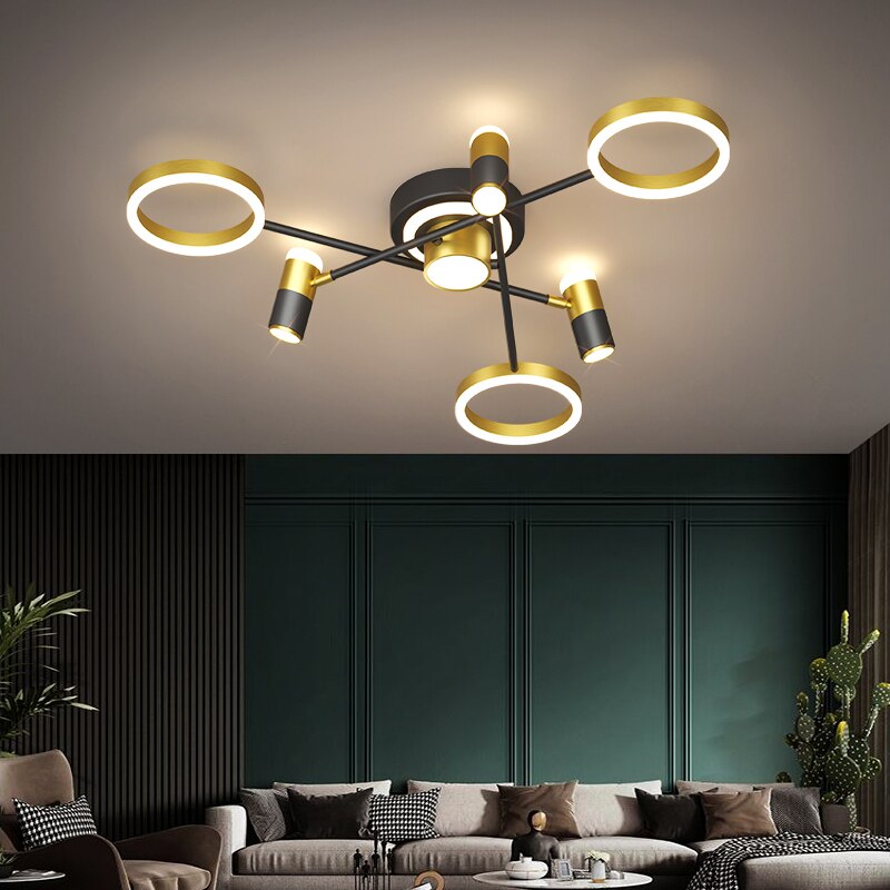 Individuality With Spotlight Led Chandeliers For Bedroom Living Room Restaurant Lighting Home