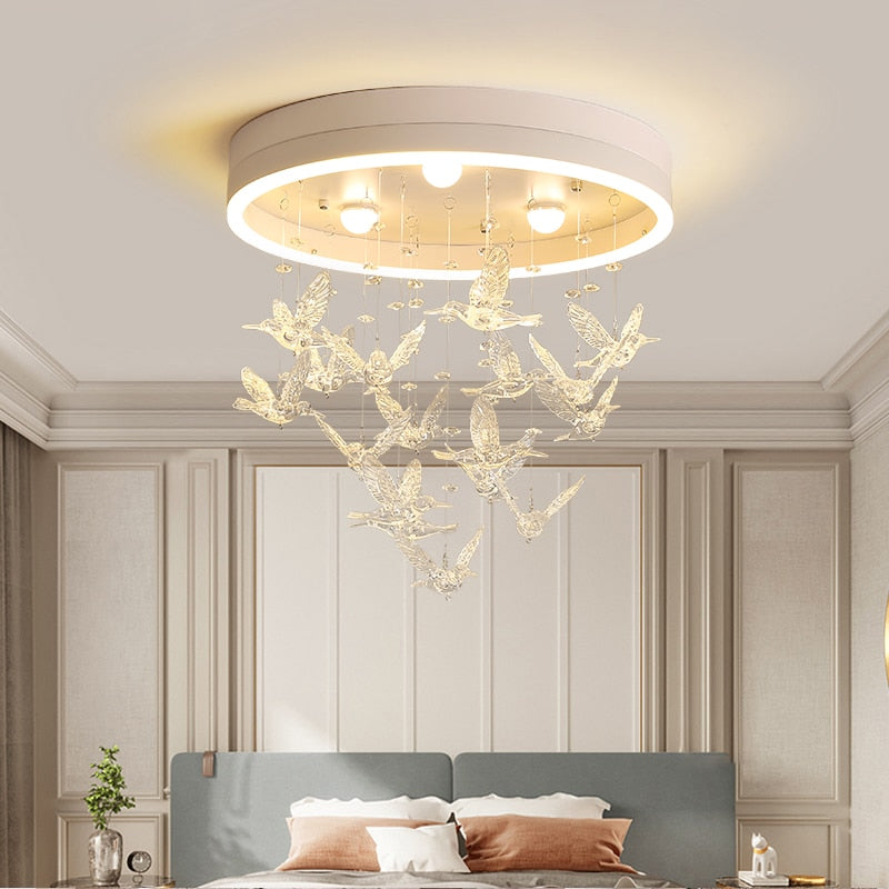 New Design Led Chandeliers For Aisle Bedroom Corridor Living Room Stairway Villa Bistro Indoor Home