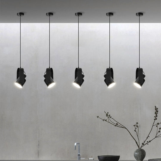 Japanese Style Modern Minimalist Art Bedside Hanging Pendant Light Chandelier Lighting