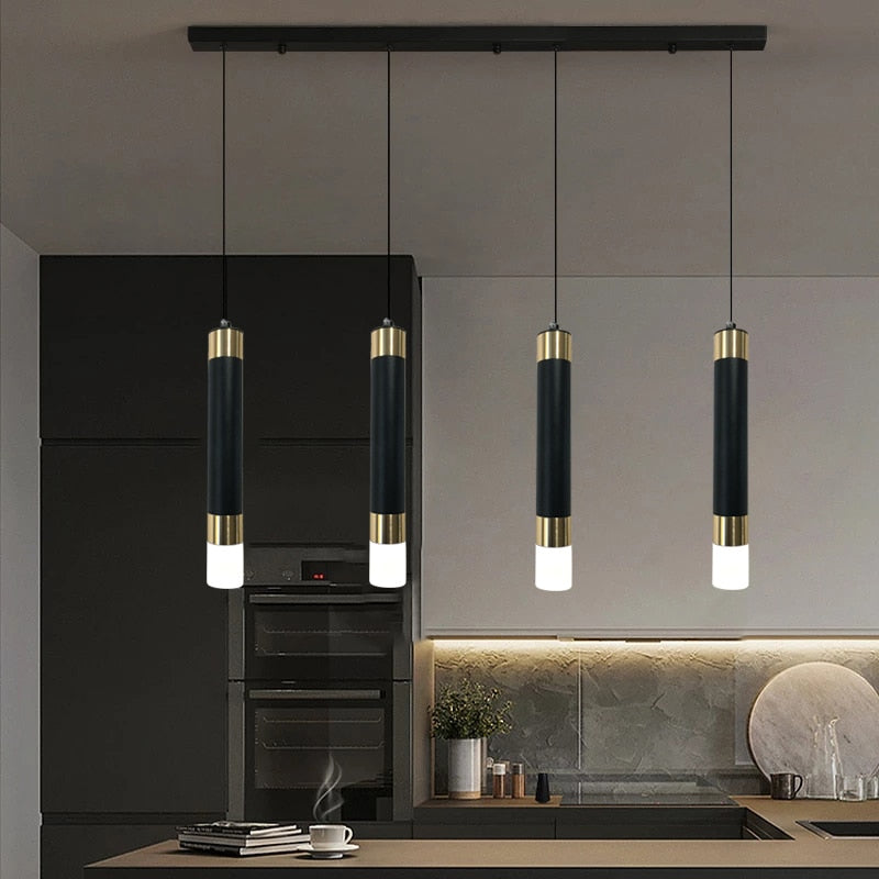 Minimalist Led Pendant Lights Hanglamp Drop Light For Restaurant Bar Kitchen Dining Room Staircase