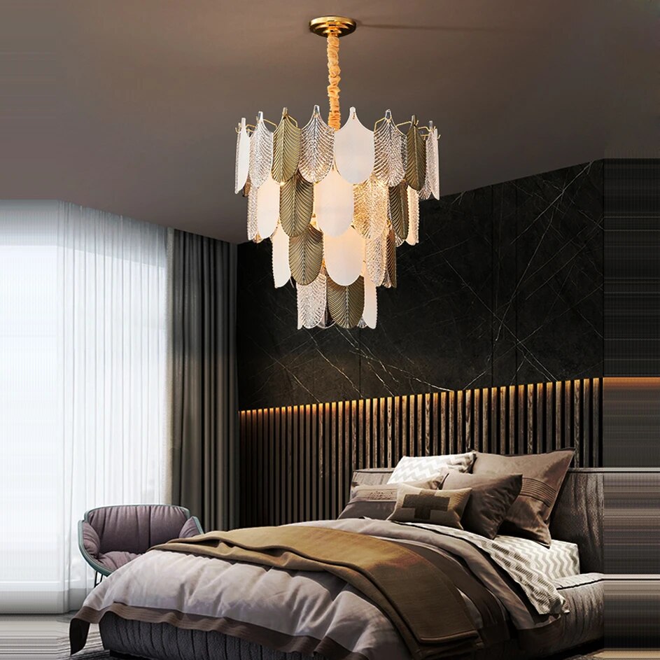 Fisher - Postmodern Led Stainless Steel Art Deco Designer Chandelier Versatile Lighting For Dining