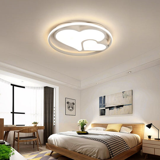 Led Chandeliers Ceiling Modern Lighting Heart Shaped Lights For Home Living Room Kitchen Bathroom