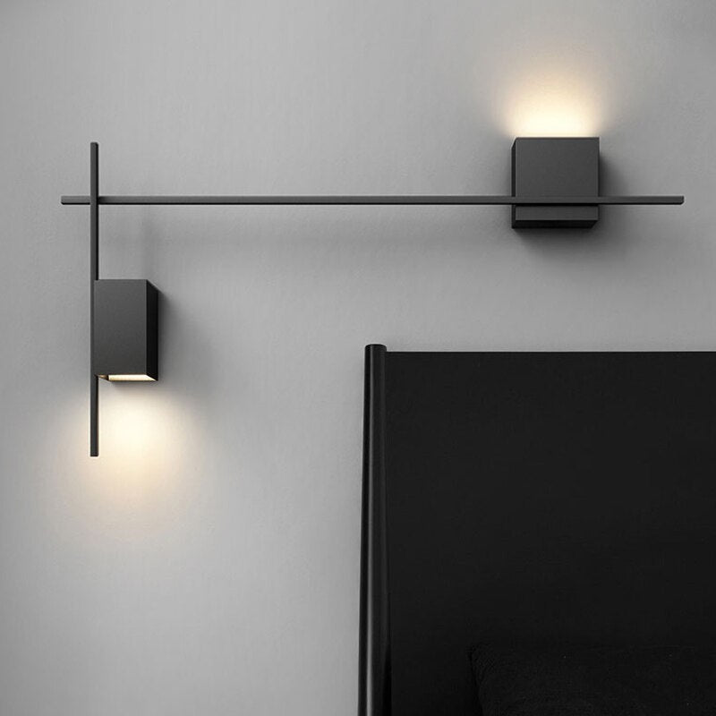 Minimalist Strip Combination Wall Lamp Living Room Sofa Background Stair Aisle Nordic Designer