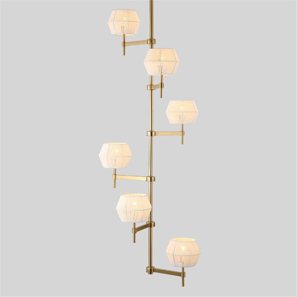 Modern Nordic Luxury Chandelier: Elegant Lighting For Living Room Dining And Study Pendant Light