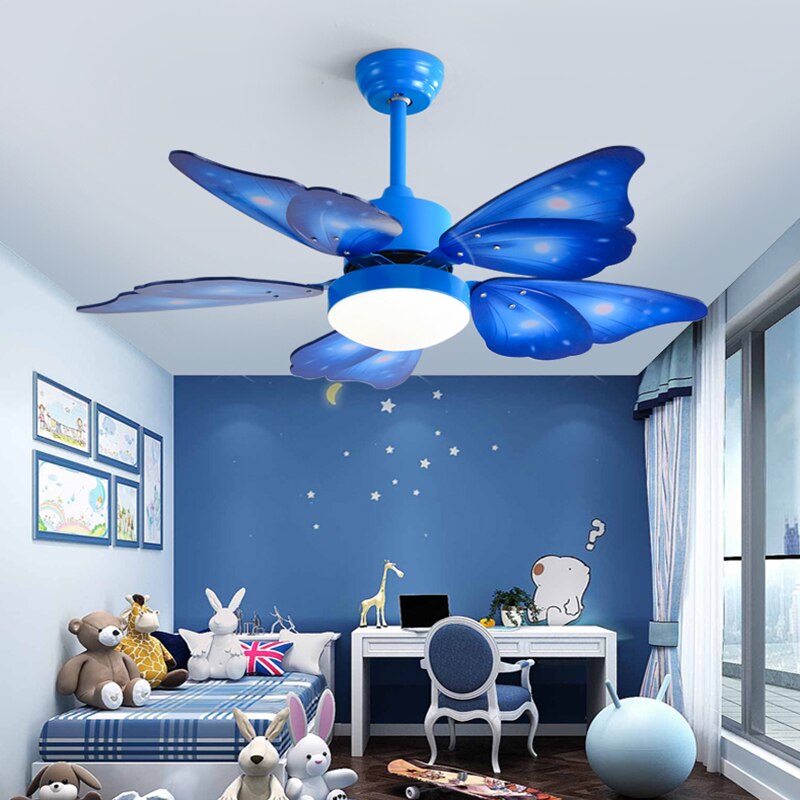 Led Ceiling Fans With Lights - Remote Controlled Ideal For Living Room And Bedroom Decor Dining