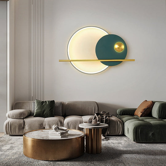 Modern Living Room Led Wall Lamp Nordic Sconce Lights Home Indoor Decoration Macaron Lighting