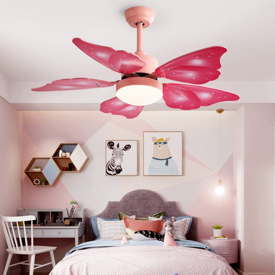 Led Ceiling Fans With Lights - Remote Controlled Ideal For Living Room And Bedroom Decor Dining