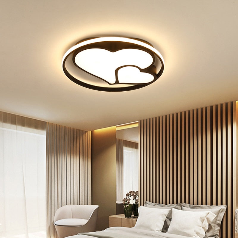 Led Chandeliers Ceiling Modern Lighting Heart Shaped Lights For Home Living Room Kitchen Bathroom