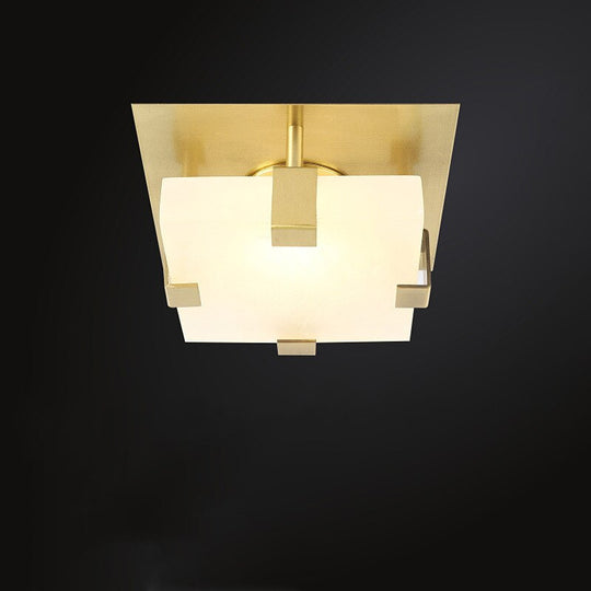 Nordic Modern Led Ceiling Lamp For Living Room Bedroom Corridor Personality Creative Marble All -