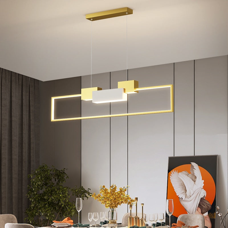 Modern Nordic Led Chandelier - Minimalist Elegance For Dining Rooms Offices And More Pendant Light