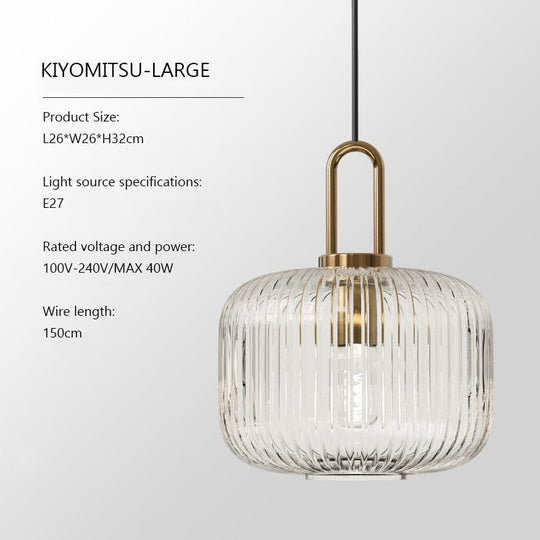 Glass Pendant Light Japanese Pendant Lamp Design Deco Nordic Led Hanging Fixtures Bedroom Modern