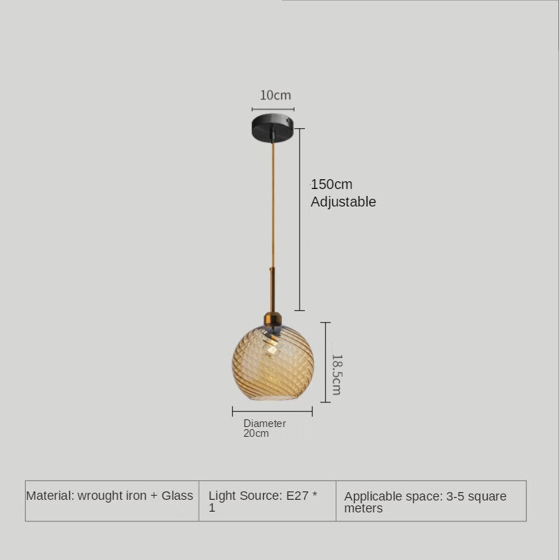 Modern Led Pendant Lights Hotel Living Room Restaurant Lighting Bedroom Light Fixtures Home